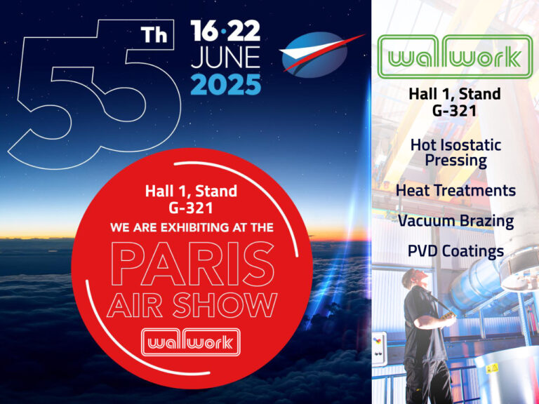 Wallwork Heat Treatment - Hall 1, Stand G-321, International Paris Airshow