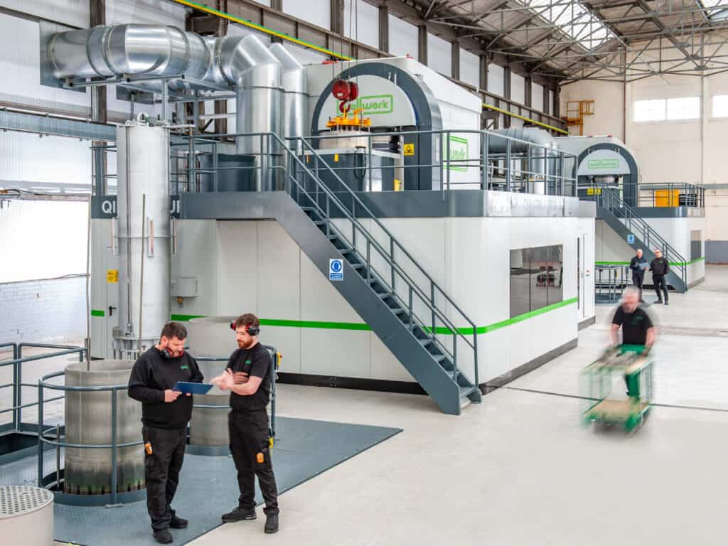 Two Quintus hot isostatic presses at the Wallwork HIP Centre